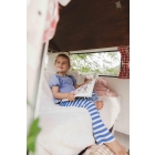 Looxs Little broeken Kobalt Stripe 2512-7633-802