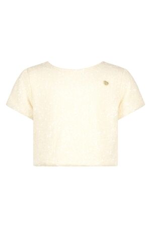 Le Chic Etoile Top Pearled Ivory