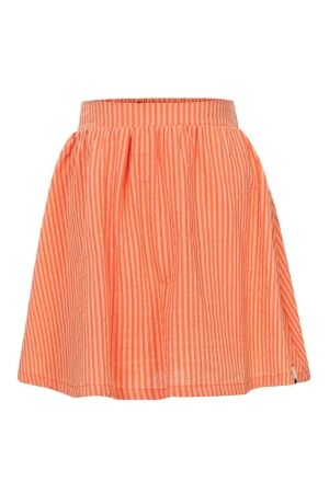 Looxs Little Striped Rokje Tangerine Stripe