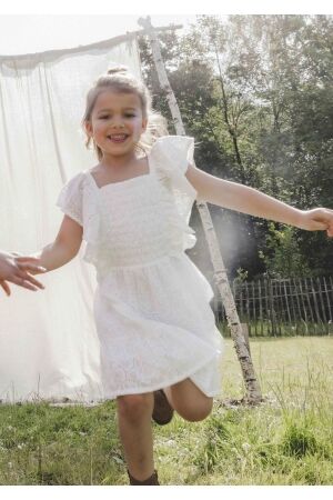 Looxs Little jurken White 2512-7804-010