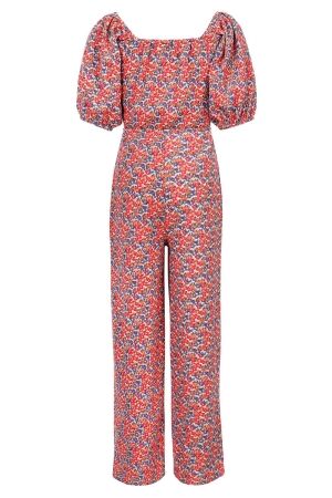 Looxs Little Crinckle Jumpsuit Summer Flowers