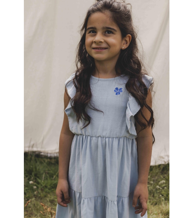 Looxs Little blouses Light Blue 2512-7830-134