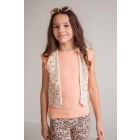 Like Flo shirts Soft peach F502-5412