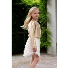 Like Flo jurken Off white F412-5802