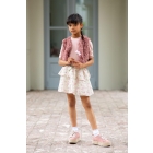 Like Flo jurken Lt pink F412-5803