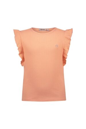 Like Flo Rib T-Shirt Soft peach