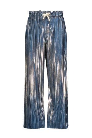 Like Flo Fenna Plissé Broek Navy