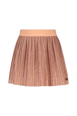 Like Flo Sara Plissé Rokje Soft peach