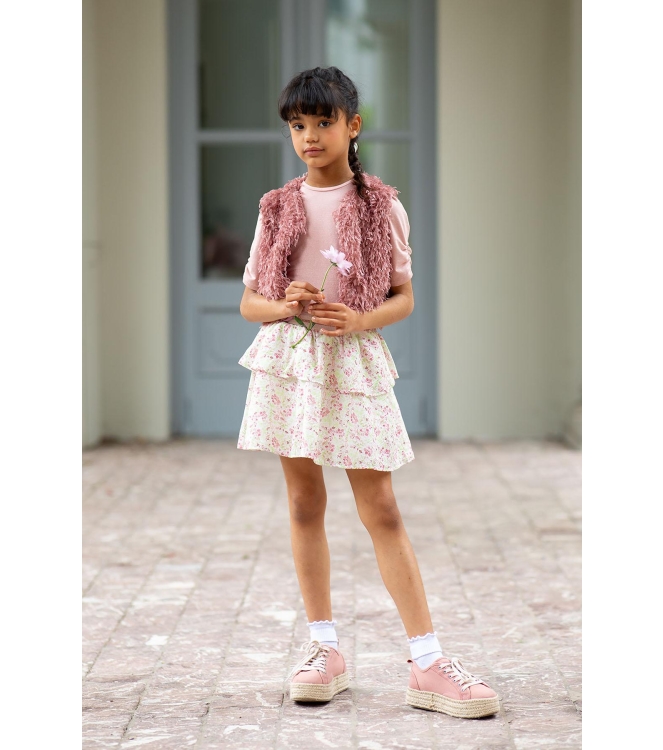 Like Flo jurken Lt pink F412-5803