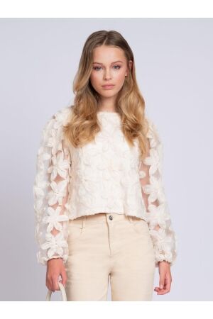 Nik&Nik Dakota Top 2587 Wood Ash