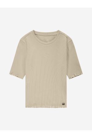 Nik&Nik Sylvia Rib Top 2000 Off White