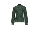 Geisha blouses 515 - emerald/camel 32586K-60