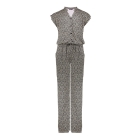 Geisha jumpsuits Black/Off-White 51106K-60
