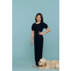 Geisha blouses Navy 52082K-21