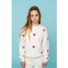 Geisha truien & vesten Light Sand/Lavender 52084K-21
