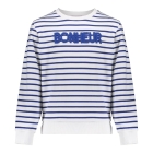 Geisha truien & vesten Blue/Off-White 52118K-41