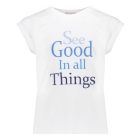 Geisha shirts Off-White/Blue 52119K-41