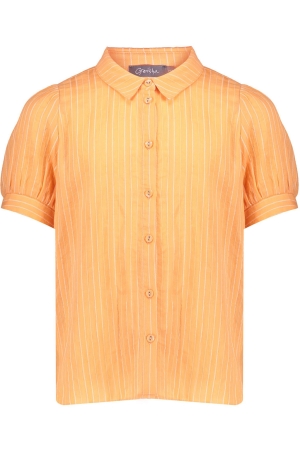 Geisha Blouse small stripe 000225 - salmon