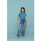 Geisha shirts Blue/Off-White 52126K-41