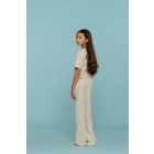 Geisha blouses Sand/Off-White 52132K-60