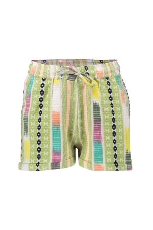 Geisha Korte broek multicolour Green/Lime