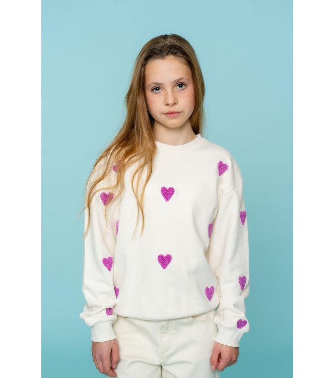 Geisha truien & vesten Light Sand/Lavender 52084K-21