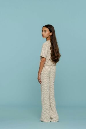 Geisha blouses Sand/Off-White 52132K-60