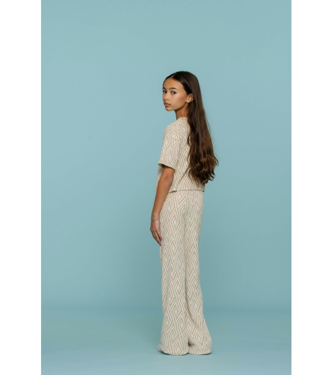 Geisha blouses Sand/Off-White 52132K-60