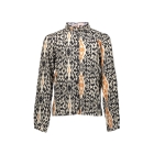 Geisha blouses 720 - sand/black combi 33683K-20