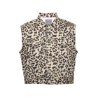 Geisha blazers & gilets Sand/Combi  Leopard Print 55027K-10
