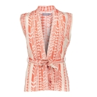 Geisha blazers & gilets Orange/Off-White 55064K-21