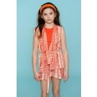 Geisha blazers & gilets Orange/Off-White 55064K-21
