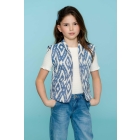 Geisha blazers & gilets Ecru/Blue 55131K-20