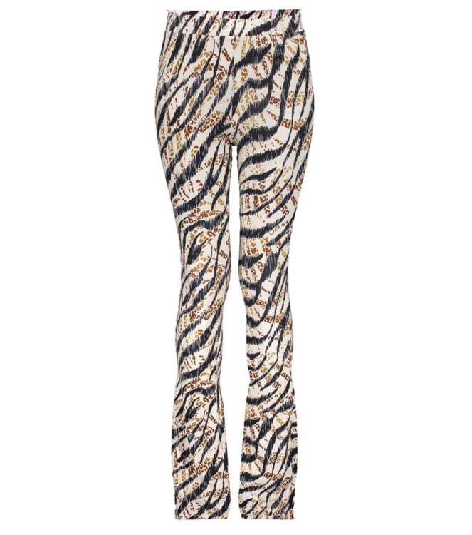 Geisha leggings 010 - Pr.11-24-1 off-white/black 41107K-60