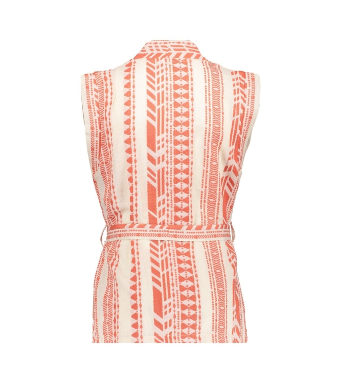 Geisha blazers & gilets Orange/Off-White 55064K-21