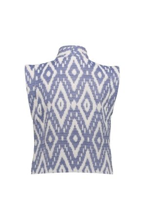 Geisha blazers & gilets Ecru/Blue 55131K-20