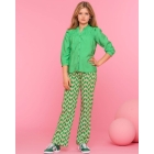 Geisha broeken 720 - sand/green 41227K-20
