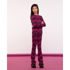 Geisha broeken 000445 - fuchsia/burgundy 41668K-20