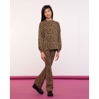 Geisha broeken 000735 - camel/black 41675K-20