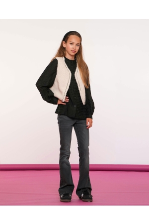 Geisha broeken 000850 - black denim 41601K-50 BELLE