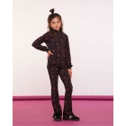 Geisha blouses 000675 - navy/red 42547K-60