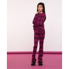Geisha blouses 000445 - fuchsia/burgundy 42668K-20