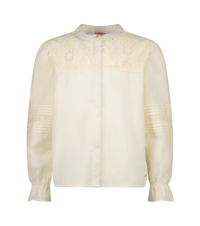 Vingino blouses 041 Macroon white CR25KGN22002
