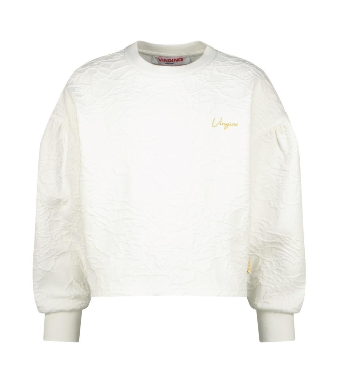 Vingino truien & vesten 041 Macroon white CR25KGN34002