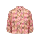 Geisha blouses 720 - sand/brown/fuchsia 43270K-20