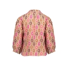 Geisha blouses 720 - sand/brown/fuchsia 43270K-20