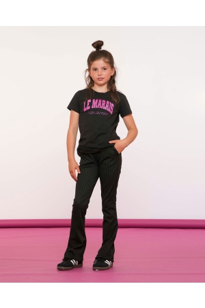 Geisha shirts 000999 - black/fuchsia 42637K-24