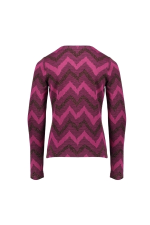 Geisha blouses 000445 - fuchsia/burgundy 42668K-20