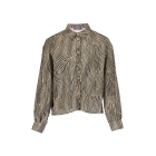 Geisha blouses 000010 - off-white/black 43692K-20