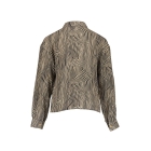 Geisha blouses 000010 - off-white/black 43692K-20